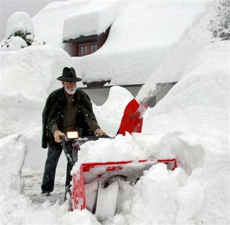 schneefall in österreich und italien